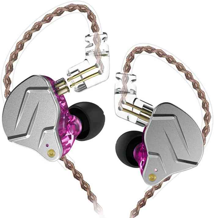 KZ-ZSN Pro Hybrid Heavy Bass Earphones